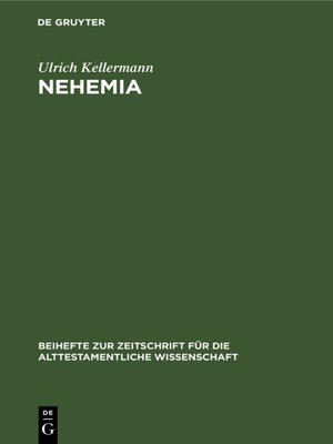 cover image of Nehemia